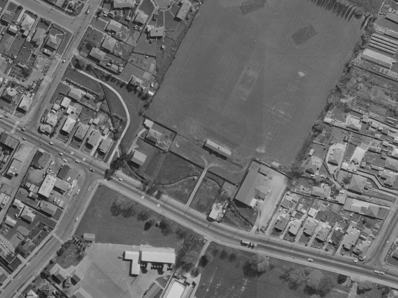 511 Ferry Road from the air, 1970-1974