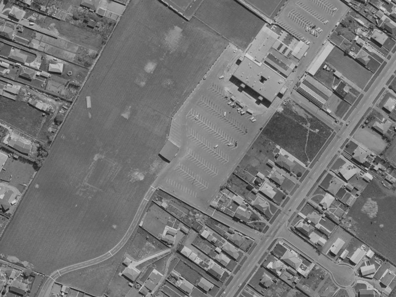 43 Hargood Street from the air, 1970-1974