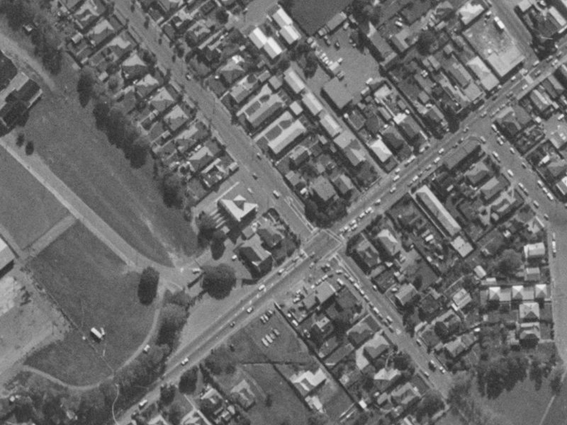 9 Whiteleigh Avenue from the air, 1970-1974