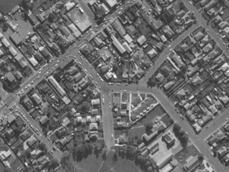 13 Spencer Street from the air, 1970-1974