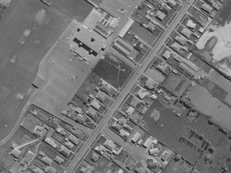 43E Hargood Street from the air, 1970-1974