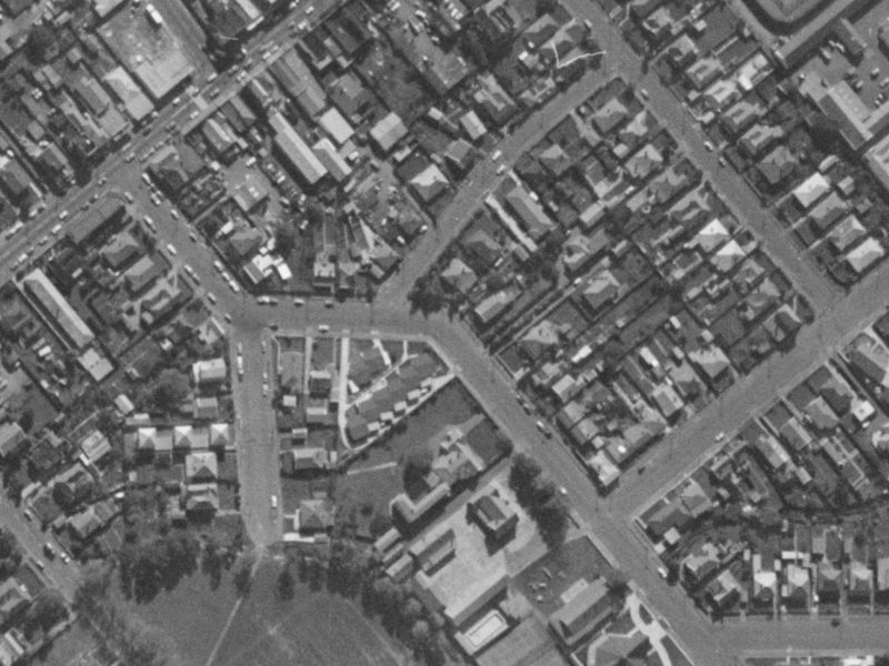 33 Spencer Street from the air, 1970-1974