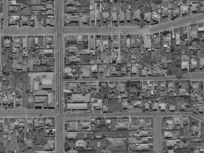 17B Burke Street from the air, 1970-1974