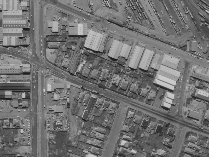 25 Shakespeare Road from the air, 1970-1974