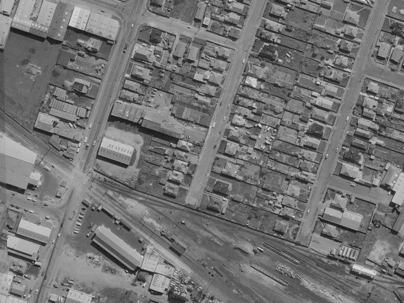11 Barbour Street from the air, 1970-1974