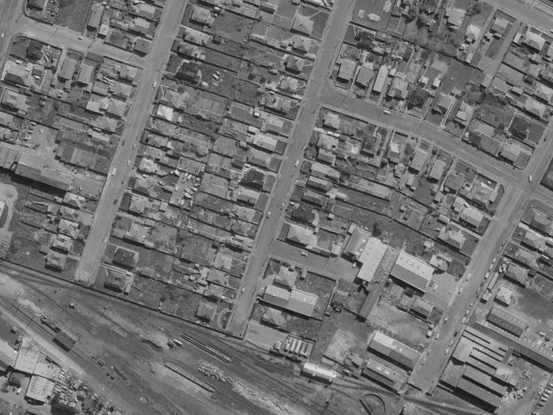 16 Grafton Street from the air, 1970-1974