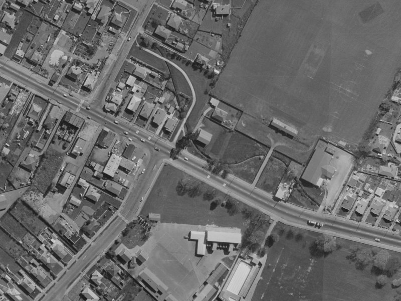497 Ferry Road from the air, 1970-1974