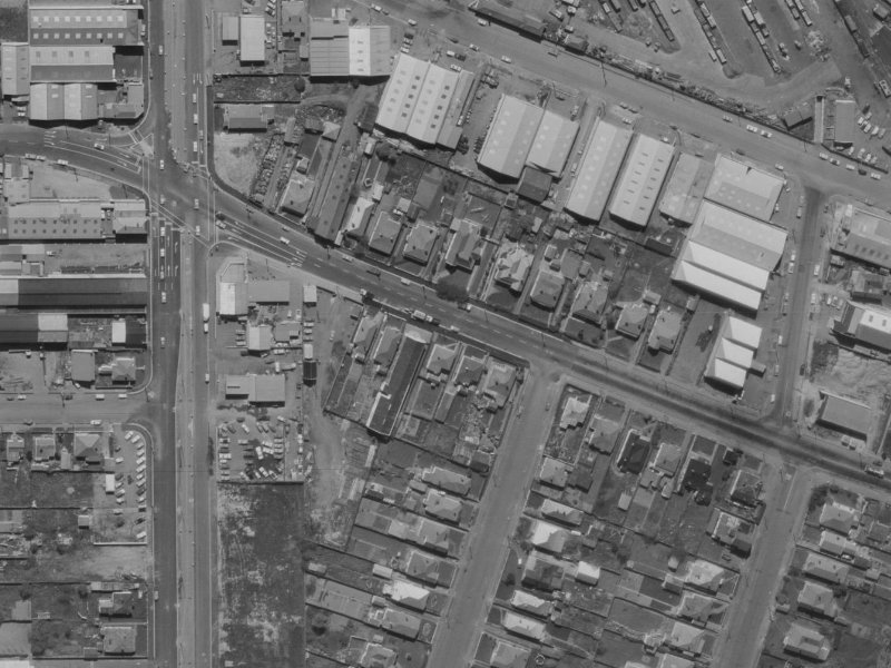 26 Shakespeare Road from the air, 1970-1974