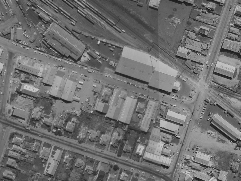 107 Mowbray Street from the air, 1970-1974