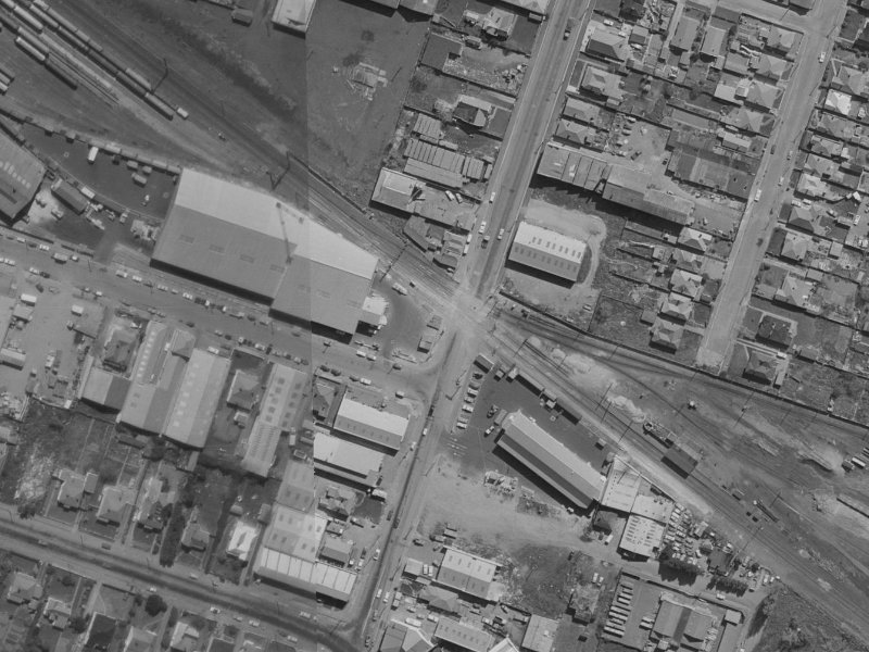 103 Mowbray Street from the air, 1970-1974