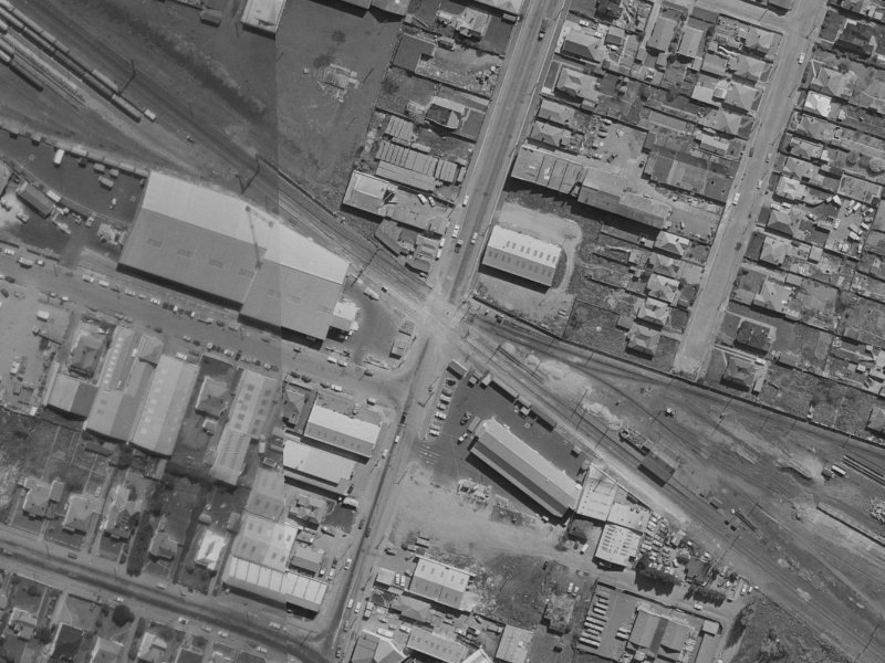366 Wilsons Road from the air, 1970-1974