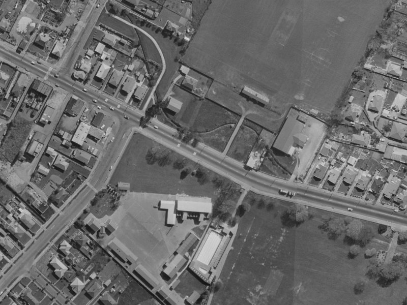 503 Ferry Road from the air, 1970-1974