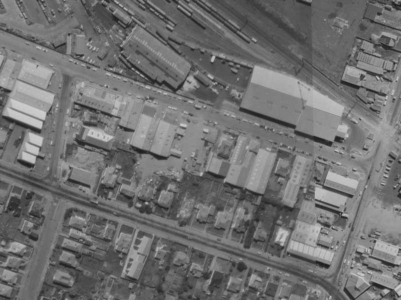 88 Mowbray Street from the air, 1970-1974