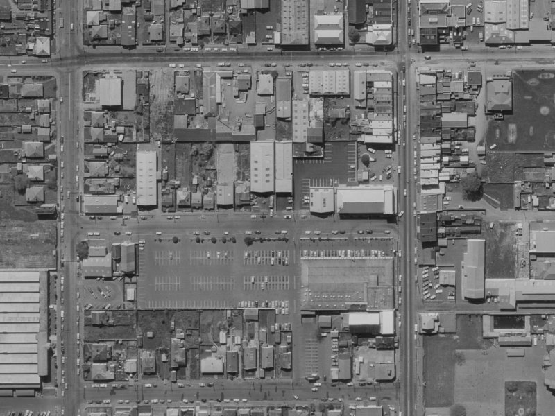 27a Elgin Street from the air, 1970-1974