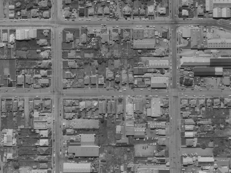73 Colleridge Street from the air, 1970-1974