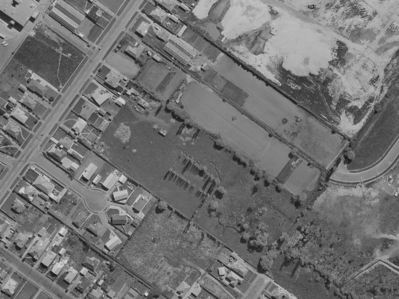 11 Thistledown Place from the air, 1970-1974