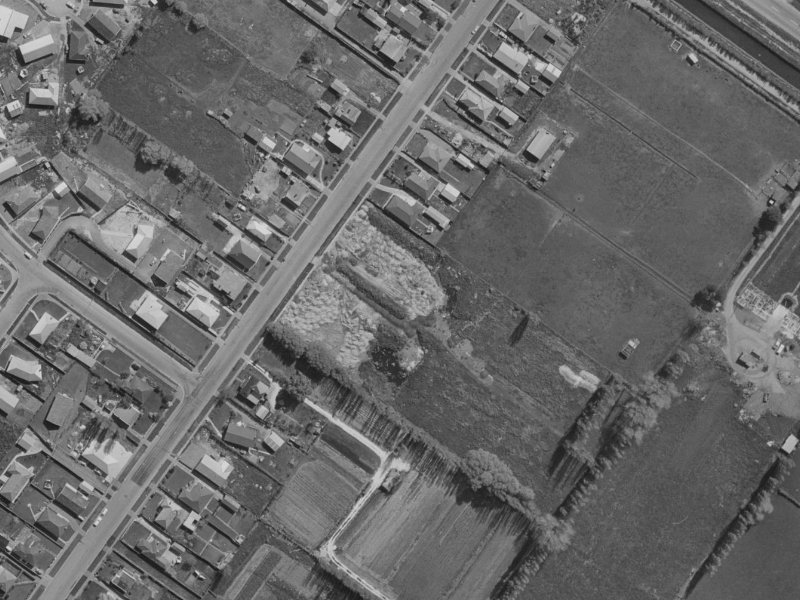 108 St Lukes Street from the air, 1970-1974