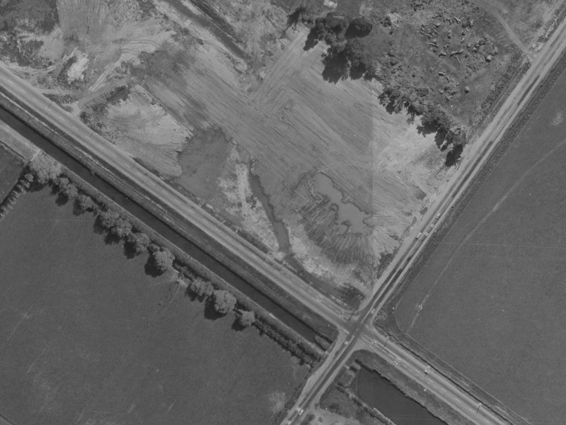 10A Hersham Place from the air, 1970-1974