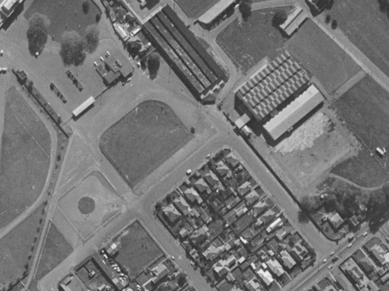 30 Moule Street from the air, 1970-1974