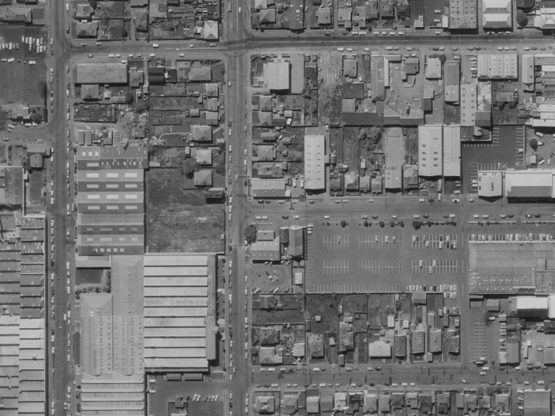 5 Elgin Street from the air, 1970-1974