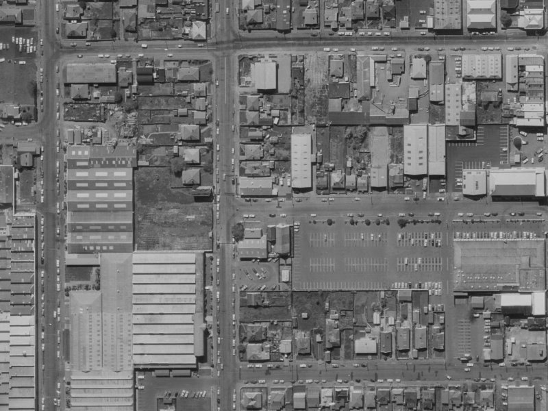 29 Elgin Street from the air, 1970-1974