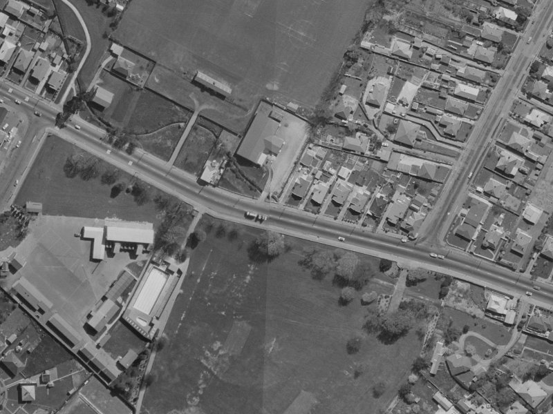 541 Ferry Road from the air, 1970-1974