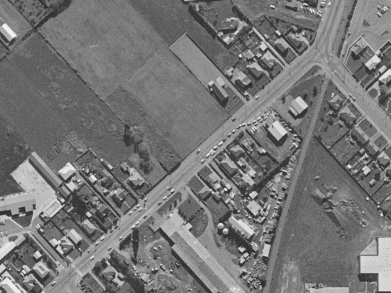 1 Lesley Keast Place from the air, 1970-1974
