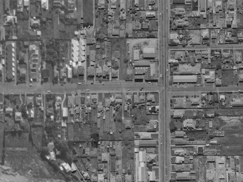 66 Ward Street from the air, 1970-1974