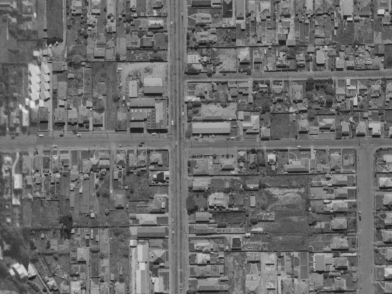 3 Ruskin Street from the air, 1970-1974