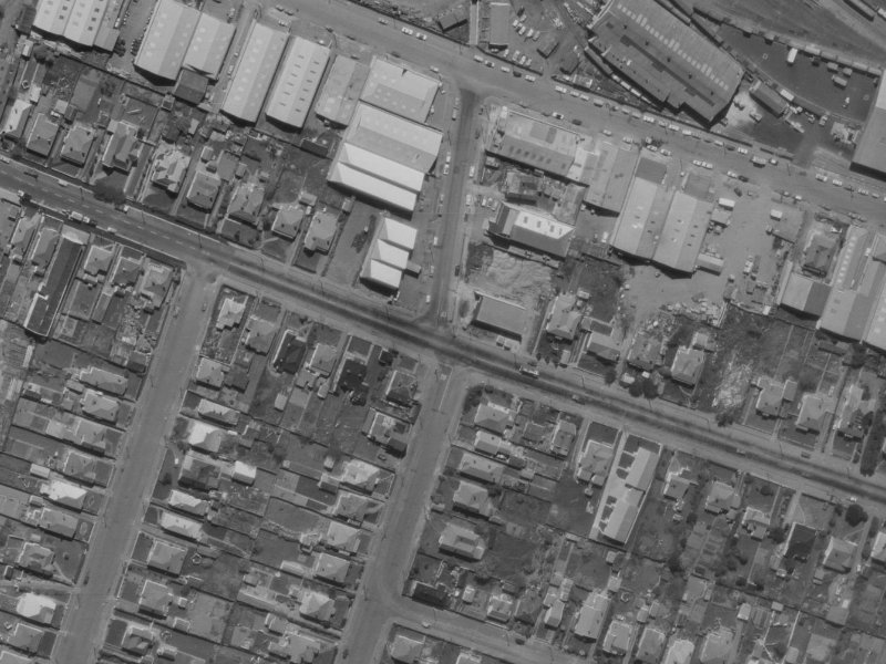 Shakespeare Road from the air, 1970-1974