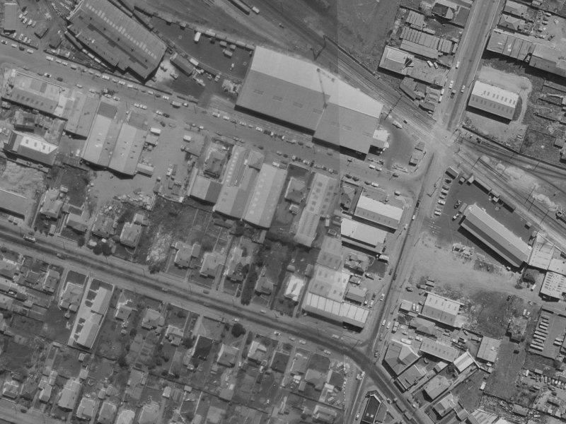 102 Mowbray Street from the air, 1970-1974