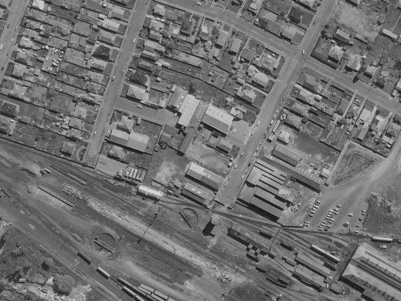 27 Osborne Street from the air, 1970-1974