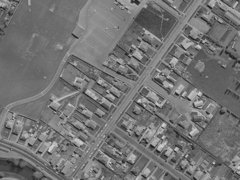 27 Hargood Street from the air, 1970-1974