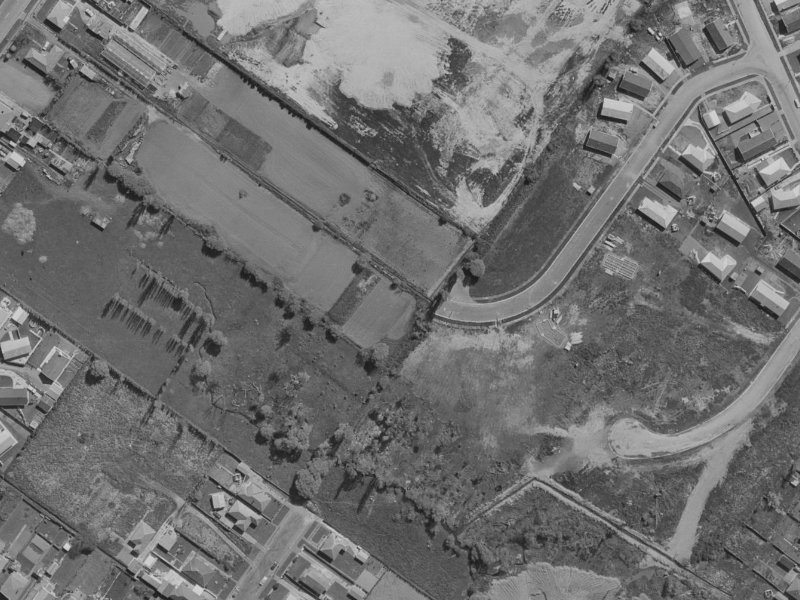 32a Thistledown Place from the air, 1970-1974