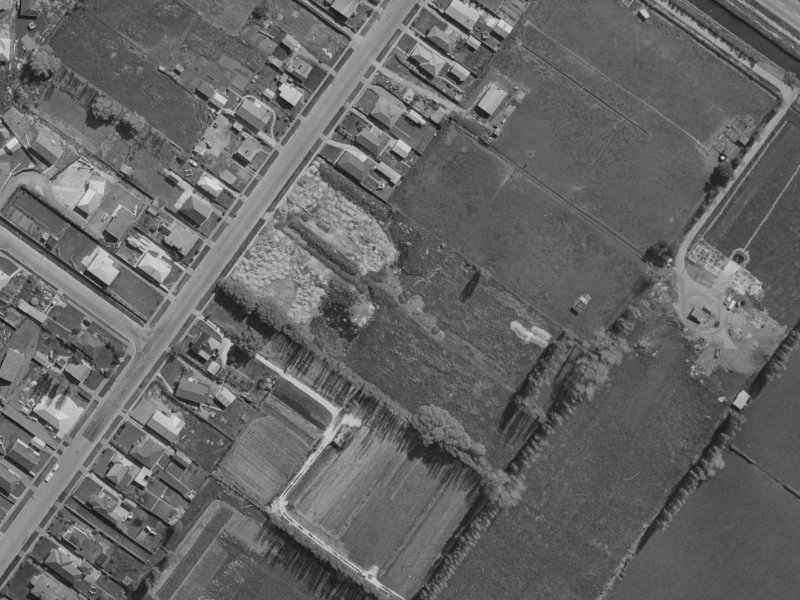 104 Saint Lukes Street from the air, 1970-1974