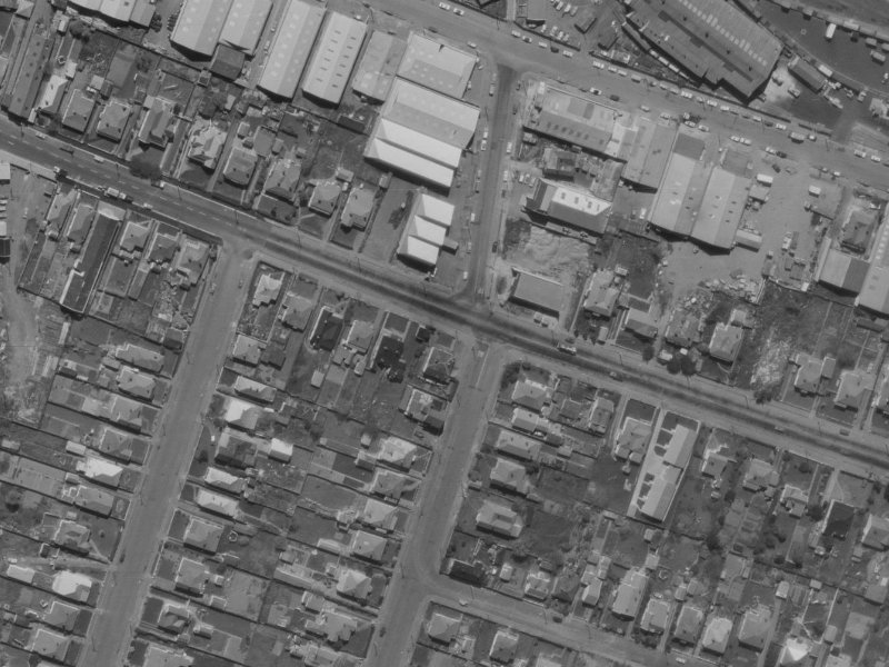 50 Shakespeare Road from the air, 1970-1974