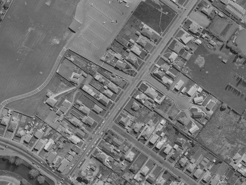 25 Hargood Street from the air, 1970-1974