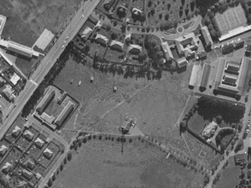 11 Consul Place from the air, 1970-1974