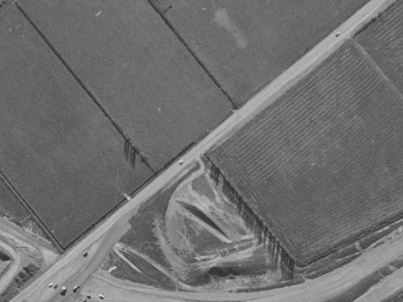 32 Magdala Place from the air, 1970-1974