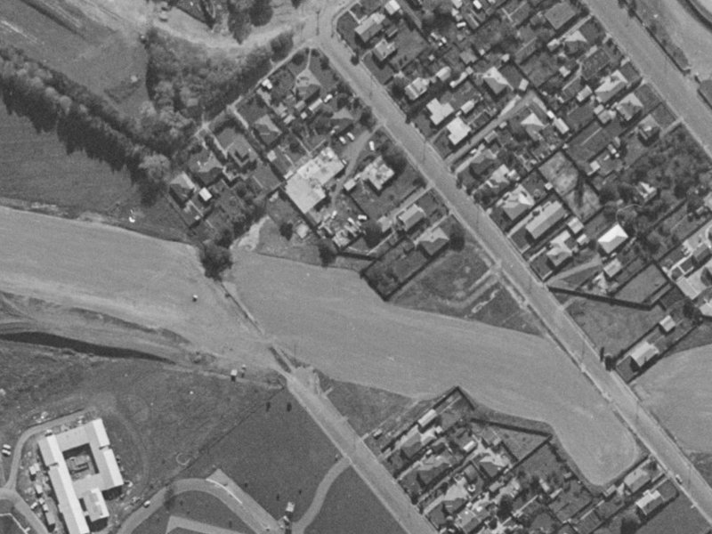 10 Marylands Place from the air, 1970-1974