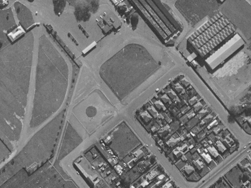 5 Moule Street from the air, 1970-1974