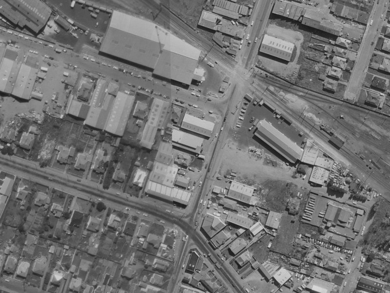 349 Wilsons Rd North from the air, 1970-1974