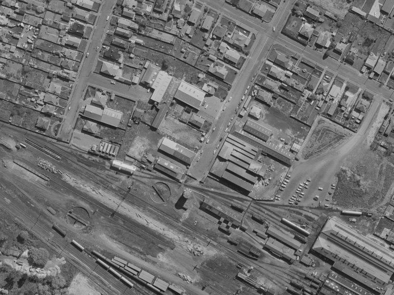 25 Osborne Street from the air, 1970-1974