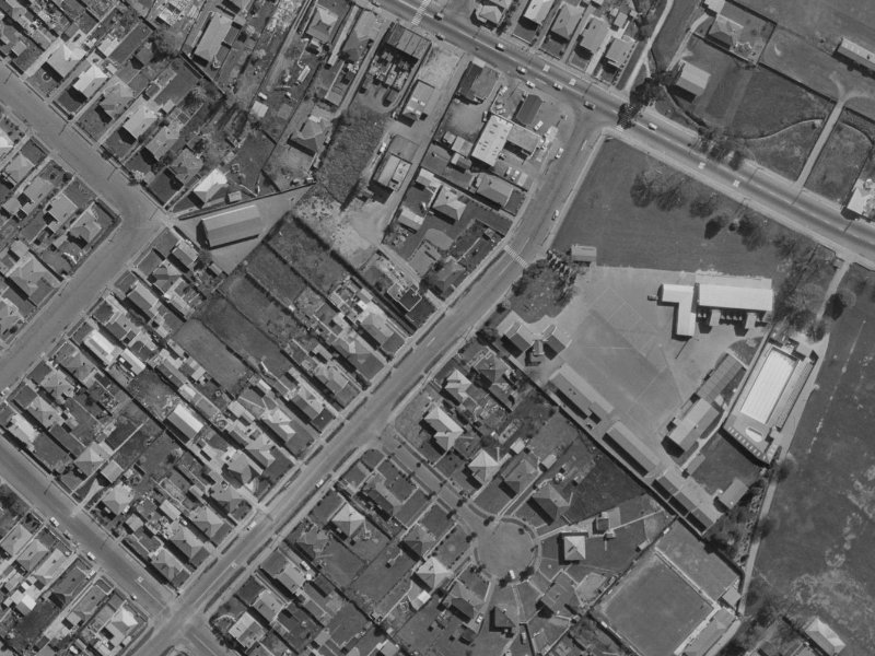 12 Hopkins Street from the air, 1970-1974