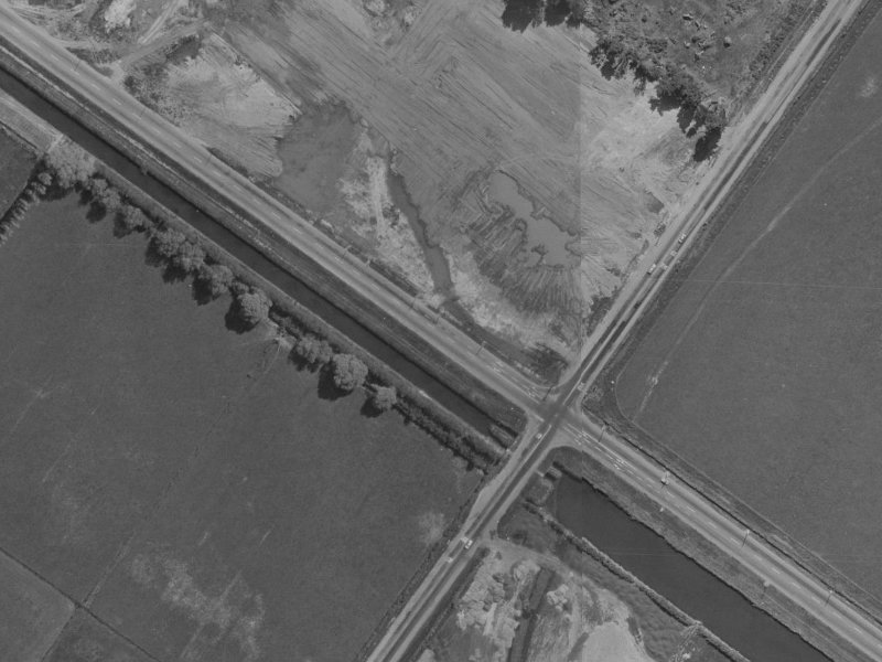 14A Hersham Place from the air, 1970-1974