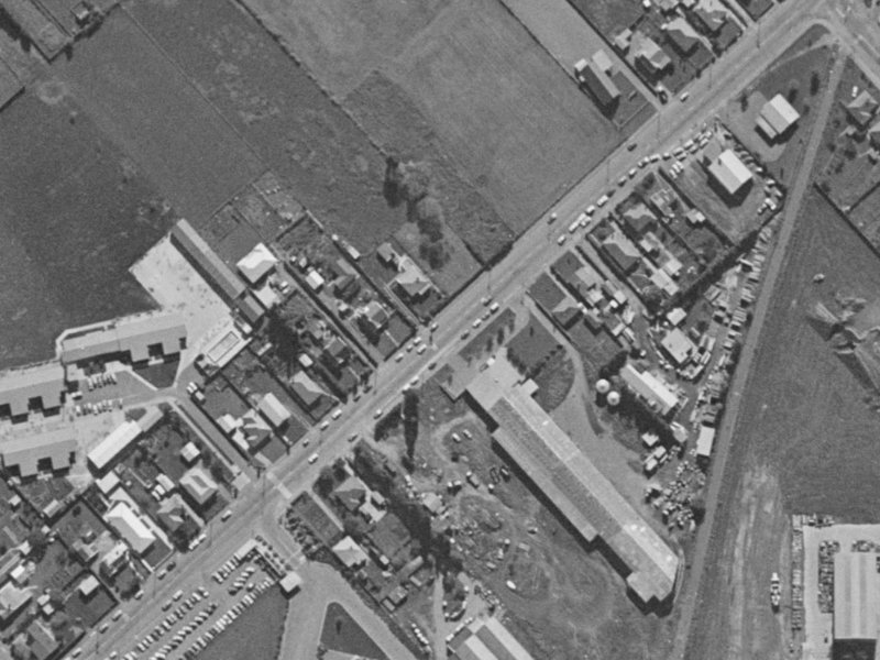 40 Shands Road from the air, 1970-1974