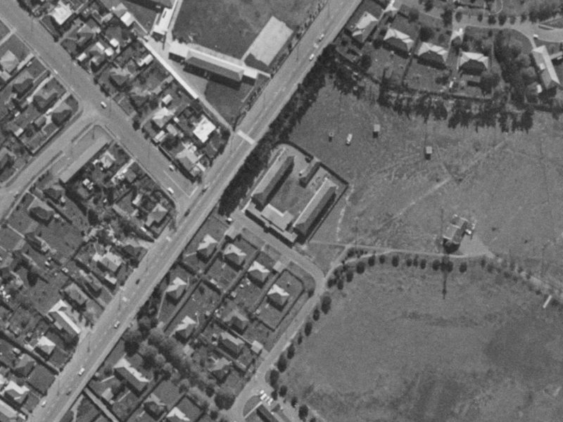 2 Corsair Drive from the air, 1970-1974