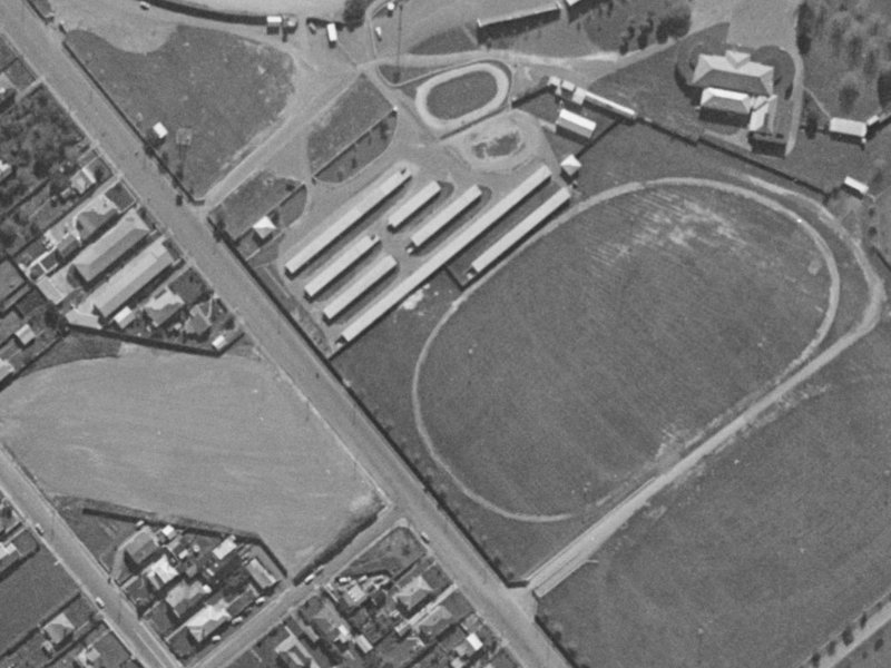 96 Wrights Road from the air, 1970-1974