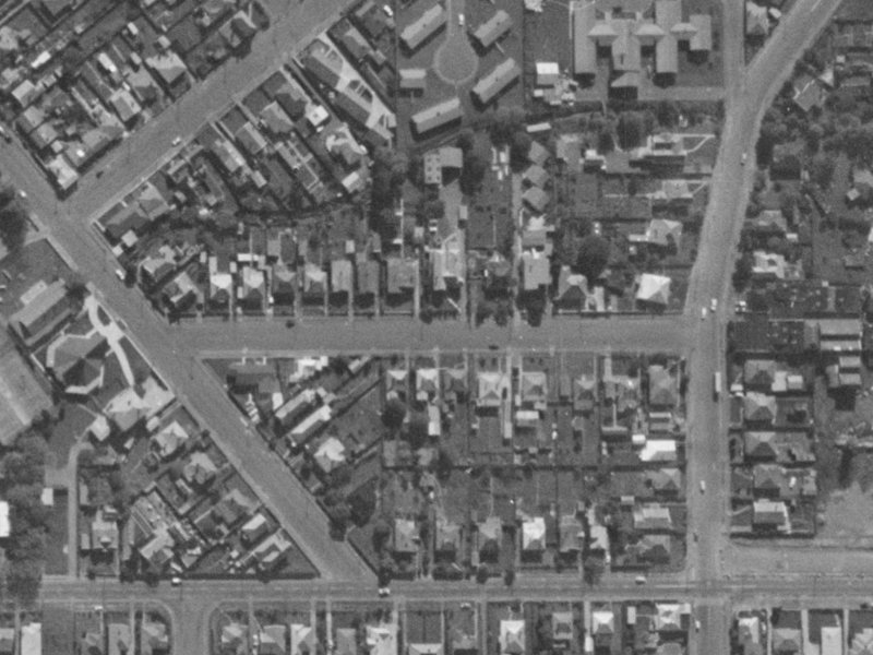 23E MacAulay Street from the air, 1970-1974