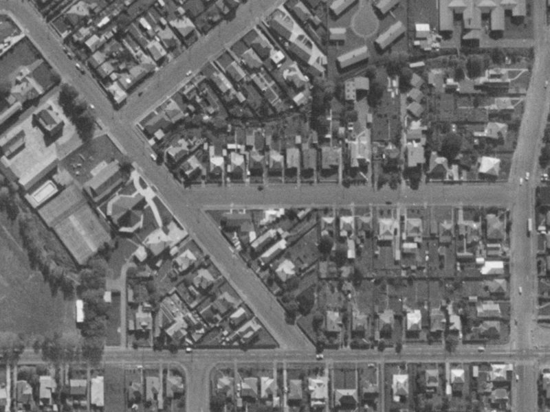 10 Macaulay Street from the air, 1970-1974
